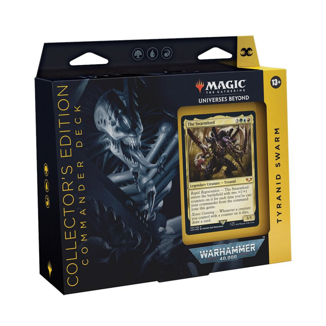 MTG - WARHAMMER 40,000 COMMANDER DECK - Tyranid Swarm Commander Deck (Collector's Edition)