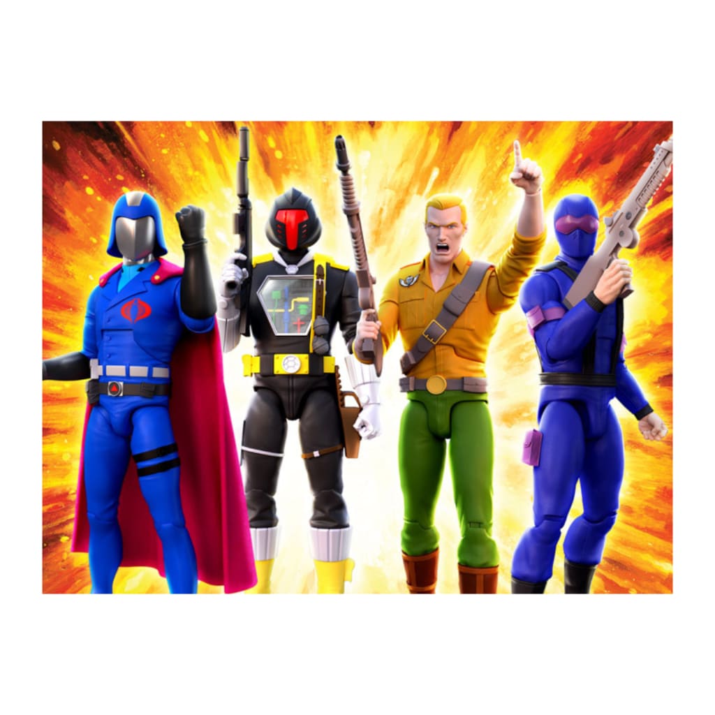 G.I. Joe Ultimates! Wave 1 Set of 4 Figures