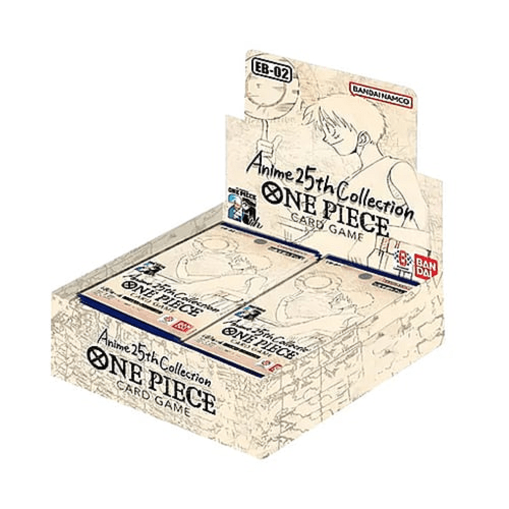 One Piece TCG: Anime 25th Anniversary Collection Extra Booster Box (EB-02)