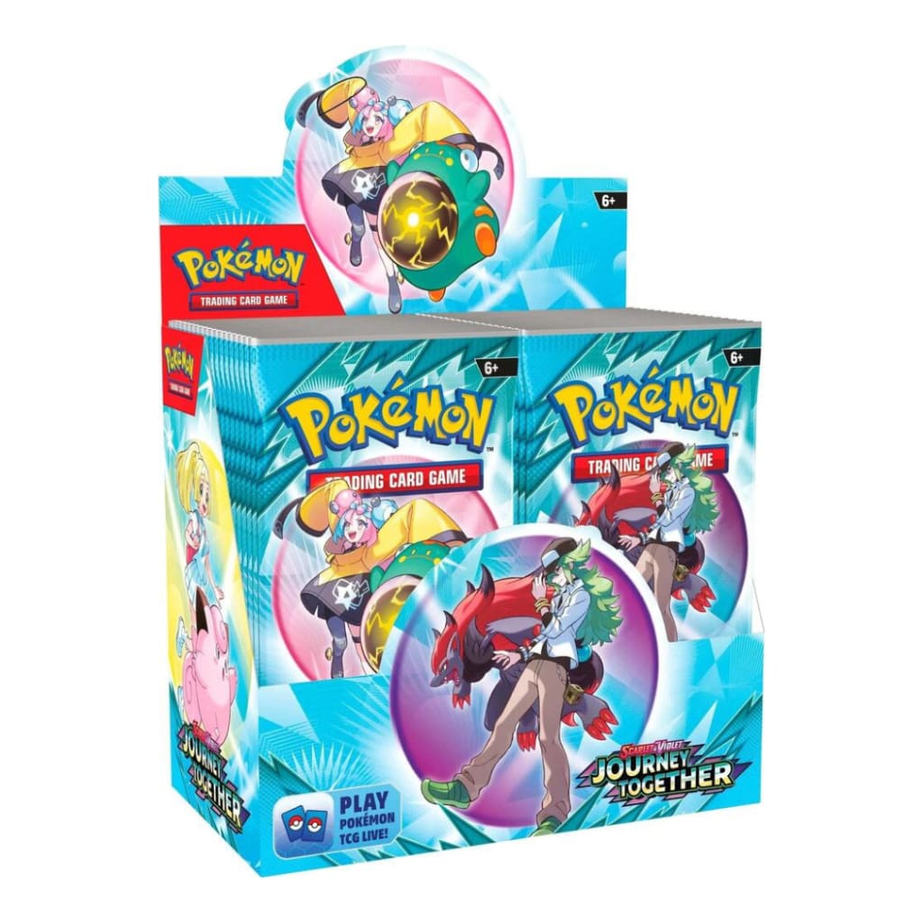 Pokemon - Scarlet and Violet - Journey Together non enhanced Booster Box