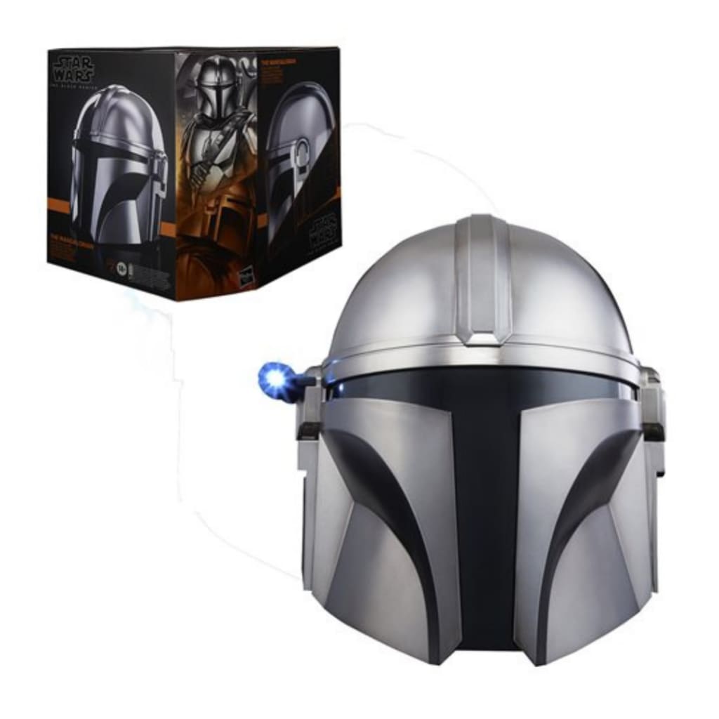 Star Wars The Black Series The Mandalorian Premium Electronic Helmet Prop Replica