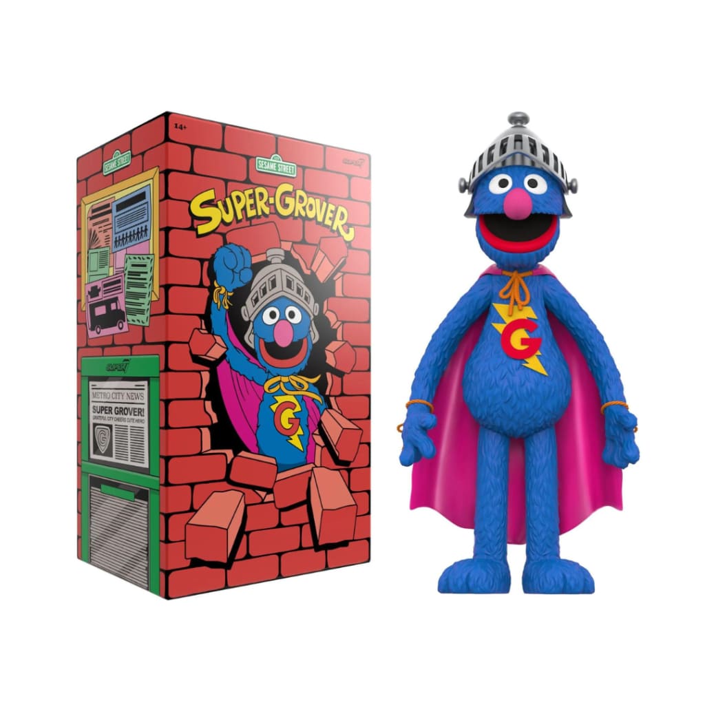 Super7 - Sesame Street SuperSize Super Grover
