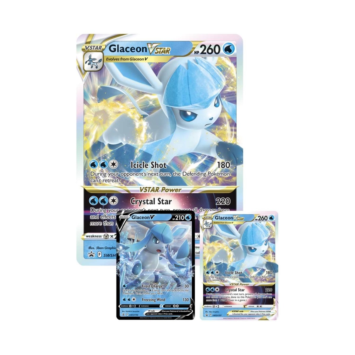 Pokemon: Glaceon VStar Special Collection Box