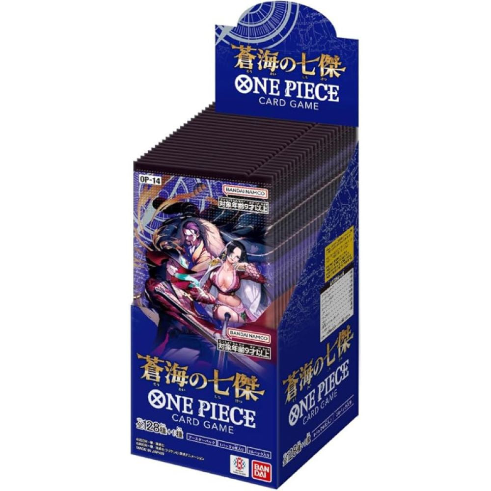 One Piece TCG: Japanese The Azure Sea's Seven Booster Box [OP-14]