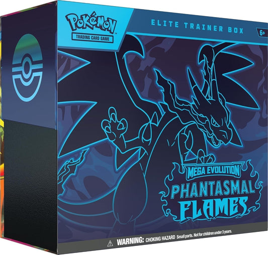 Pokemon: Mega Evolution Phantasmal Flames Elite Trainer Box (ME02)