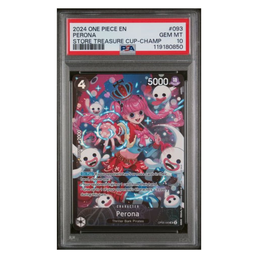 2024 ONE PIECE PROMOS #093 PERONA STORE TREASURE CUP-CHAMP