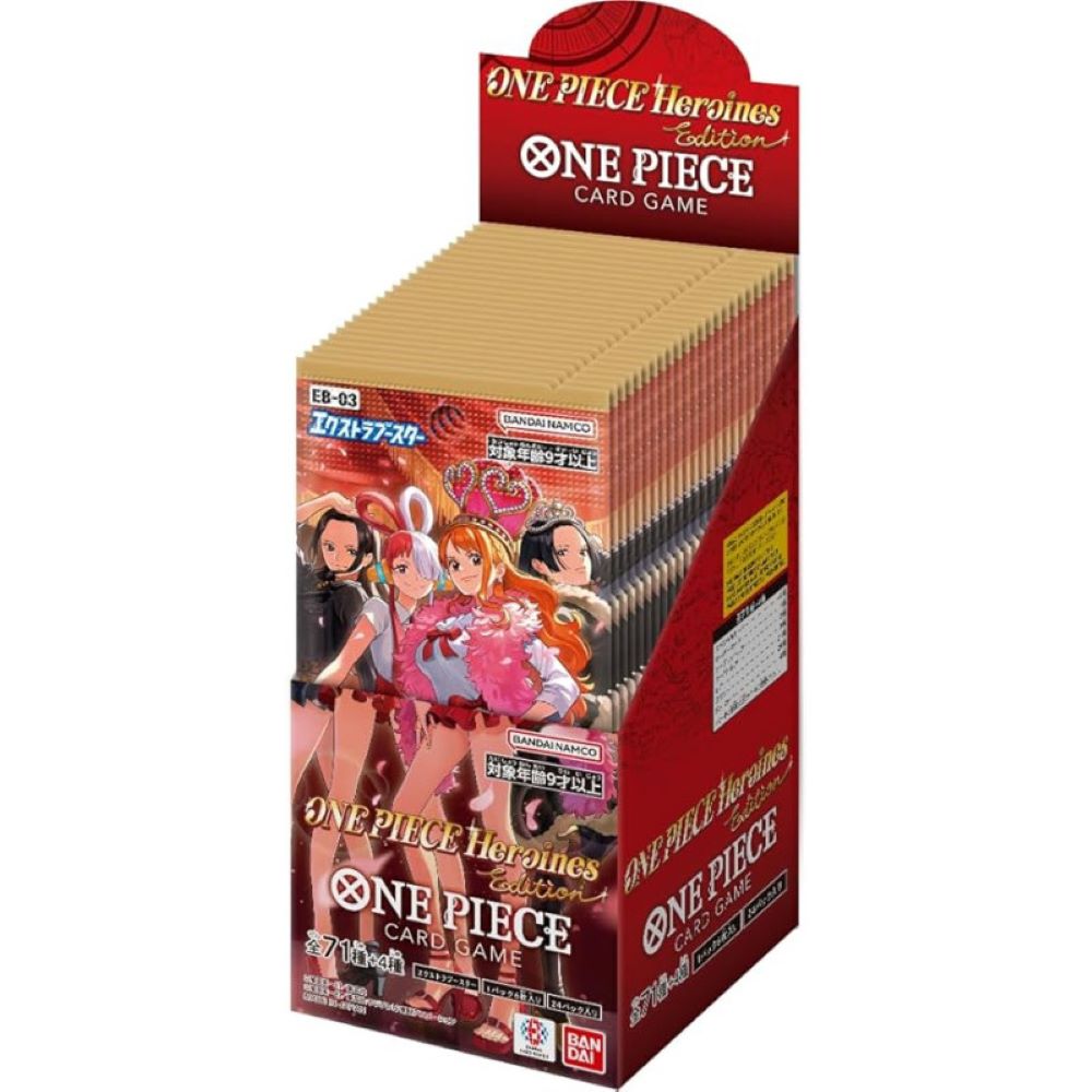One Piece TCG: Japanese Heroines Edition Booster Box [EB-03]