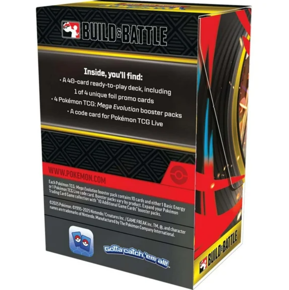 Pokemon: Mega Evolution Build & Battle 10ct Display Box