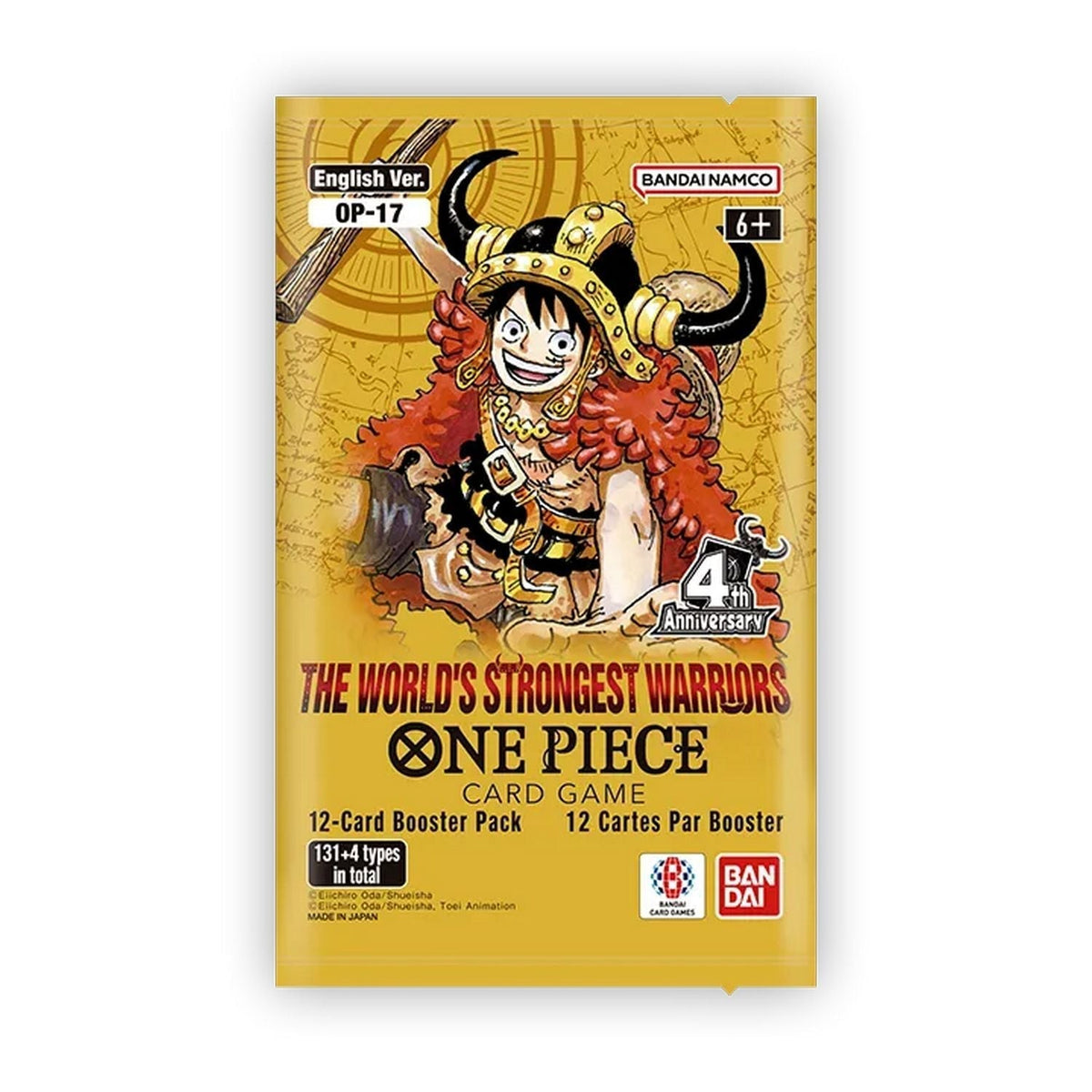 One Piece TCG: The World's Strongest Warriors Booster Box [OP-17]
