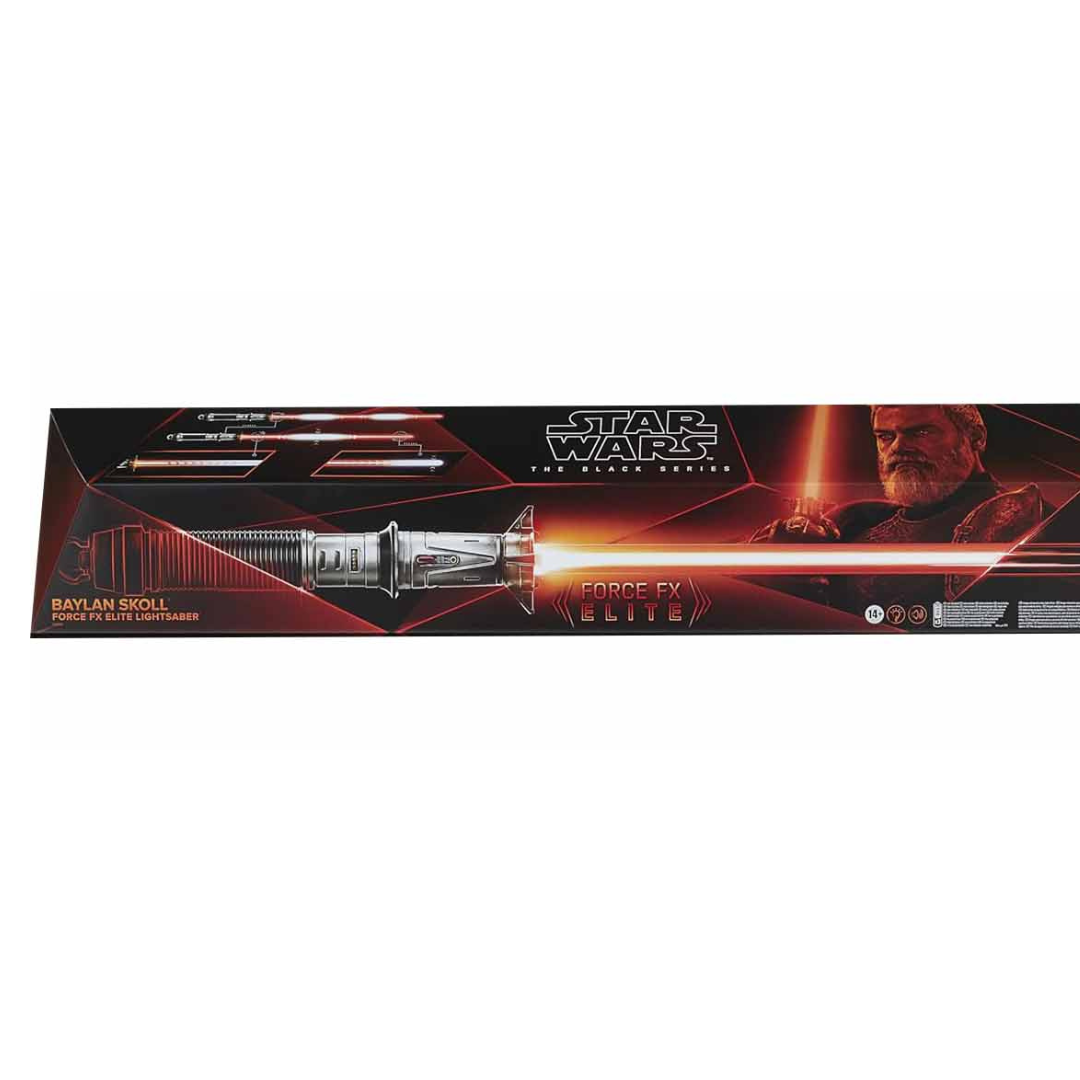 Star Wars The Black Series FX Elite Life Size Prop Replica Electronic Lightsaber - Baylan Skoll