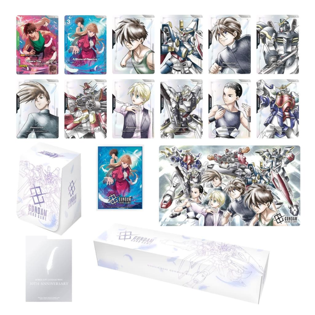 Gundam Card Game - PB01 Premium Accessory Set - Mobile Suit Gundam Wing
