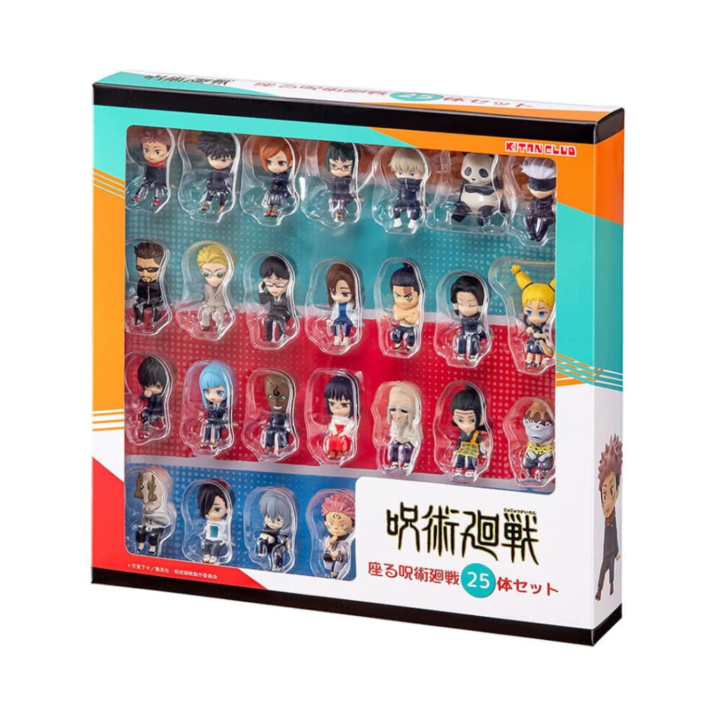 Jujutsu Kaisen Sitting Mascot Figure 25 Figures Complete Set