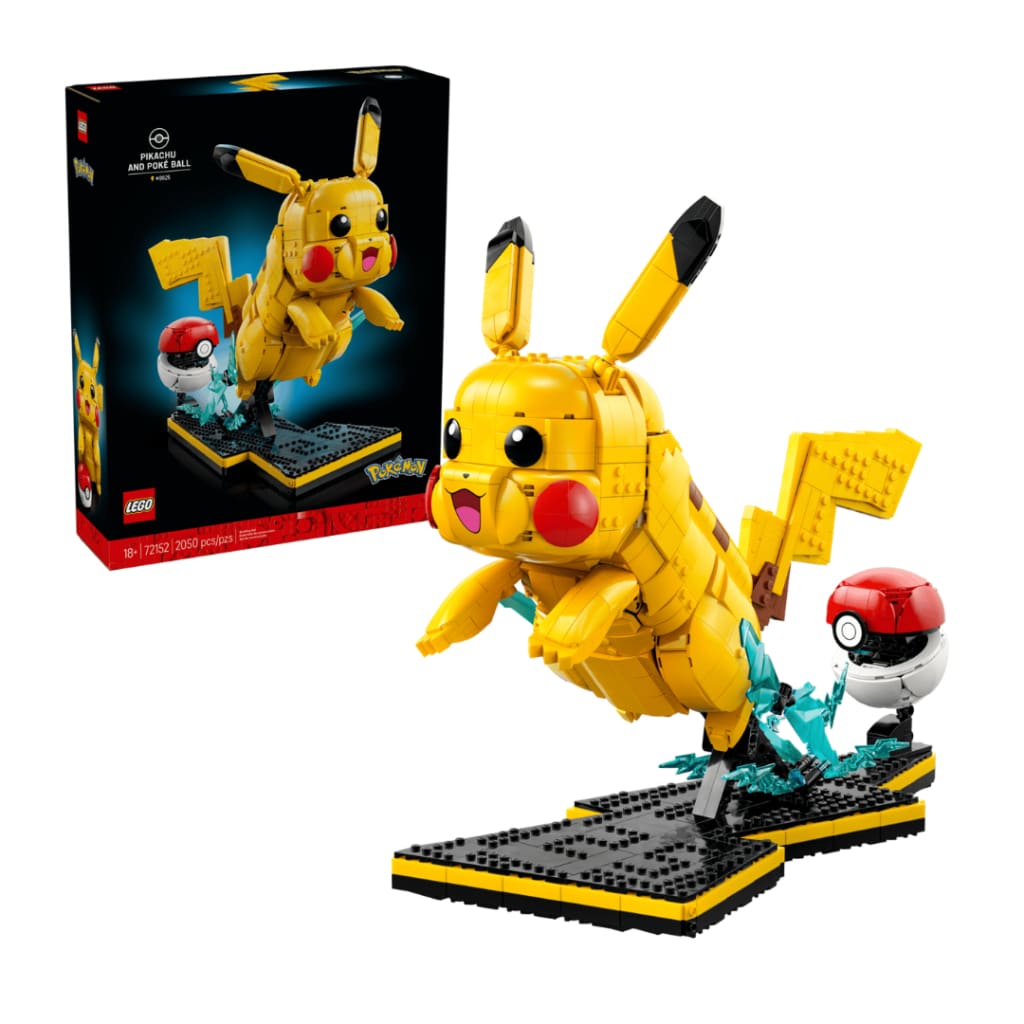 LEGO Pokemon Pikachu and Poké Ball