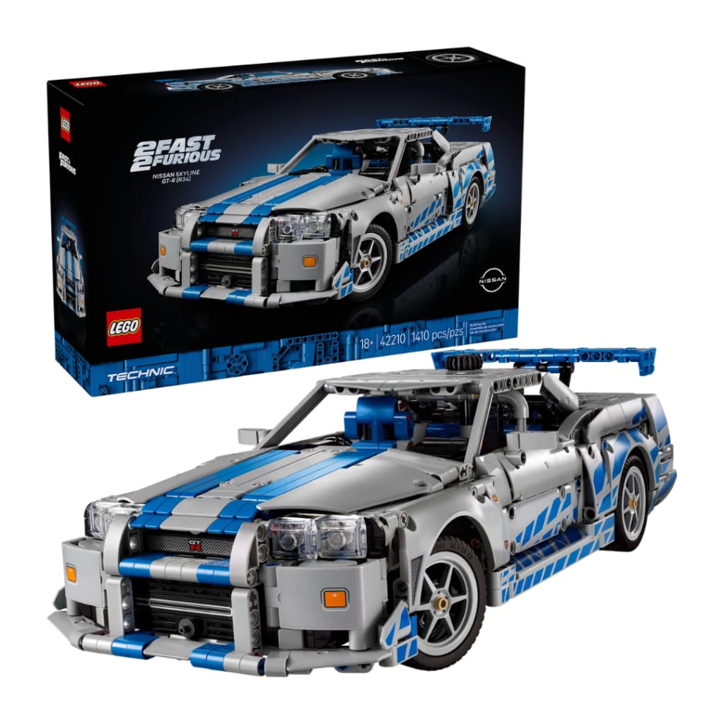 LEGO Technic 2 Fast 2 Furious Nissan Skyline GT-R (R34) Car