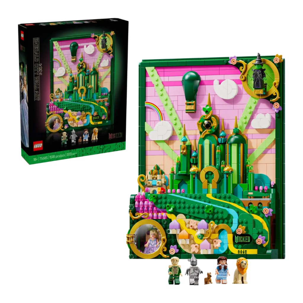 LEGO Wicked Emerald City Wall Art