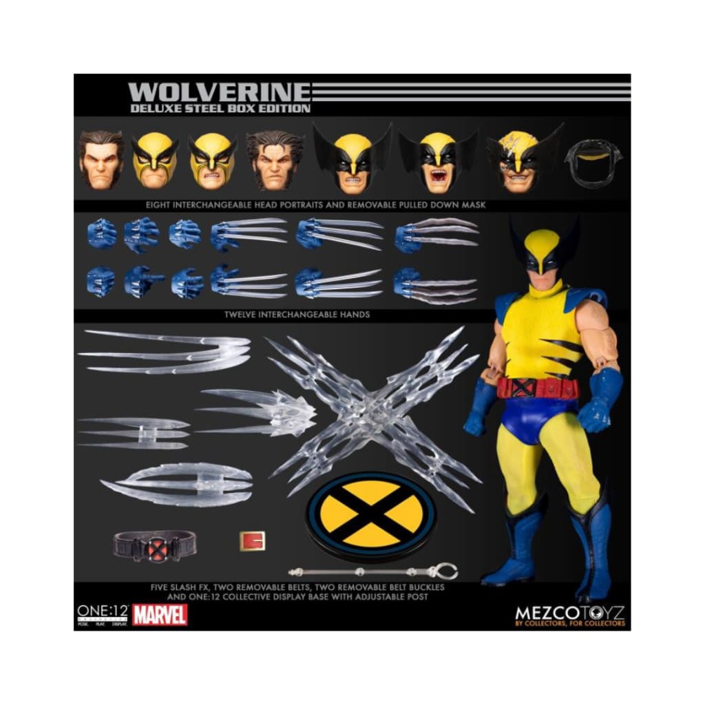 Marvel One:12 Collective Wolverine Deluxe Steel Box Edition
