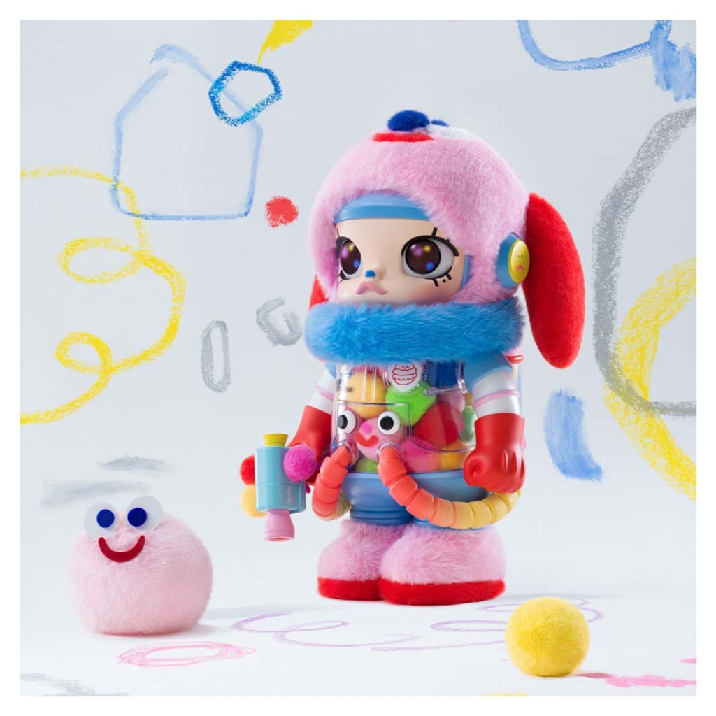 MEGA SPACE MOLLY 400% Jon Burgerman