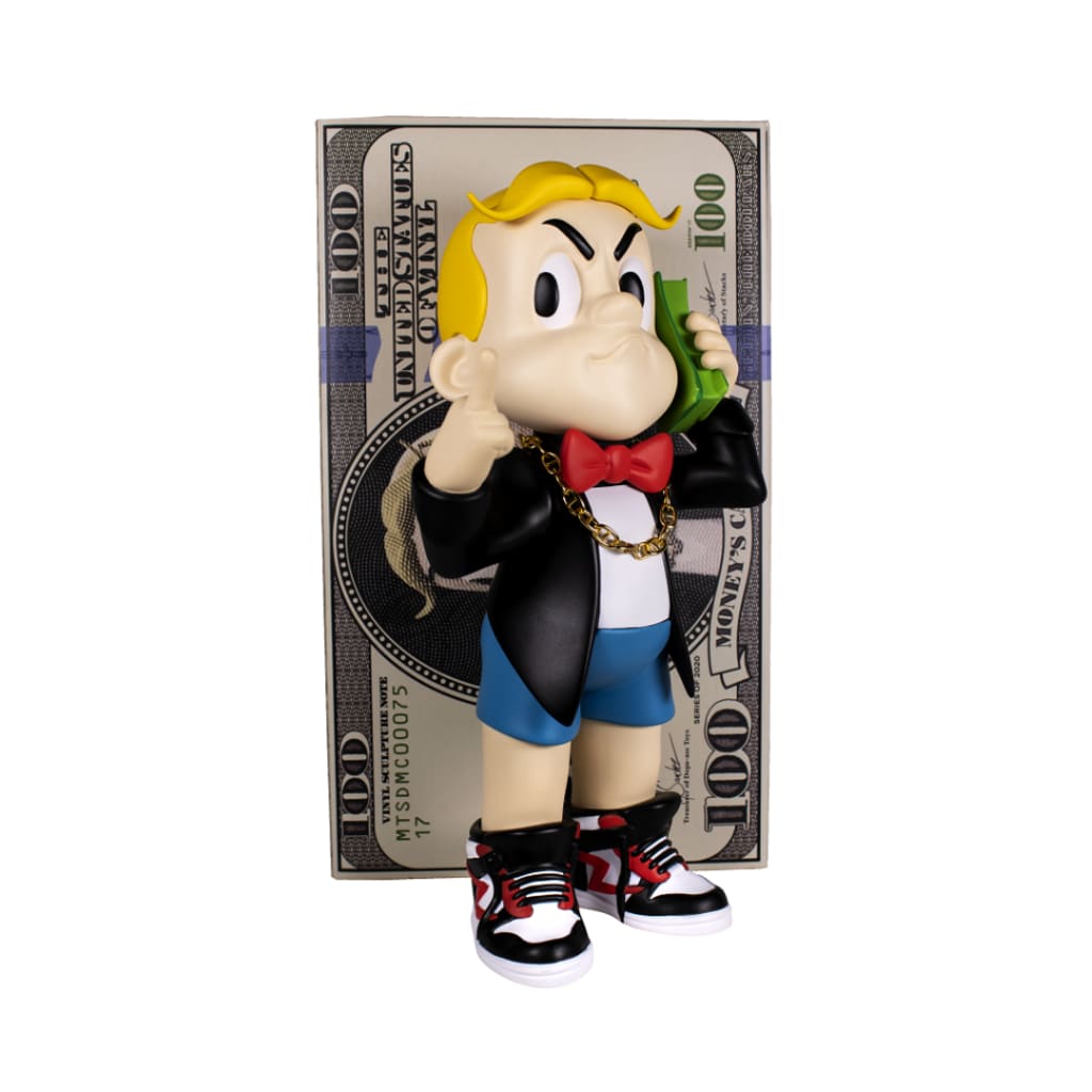 Money's Calling Art Toy Figure by Sanchez Designs x Oasim Karmieh x Martian Toys
