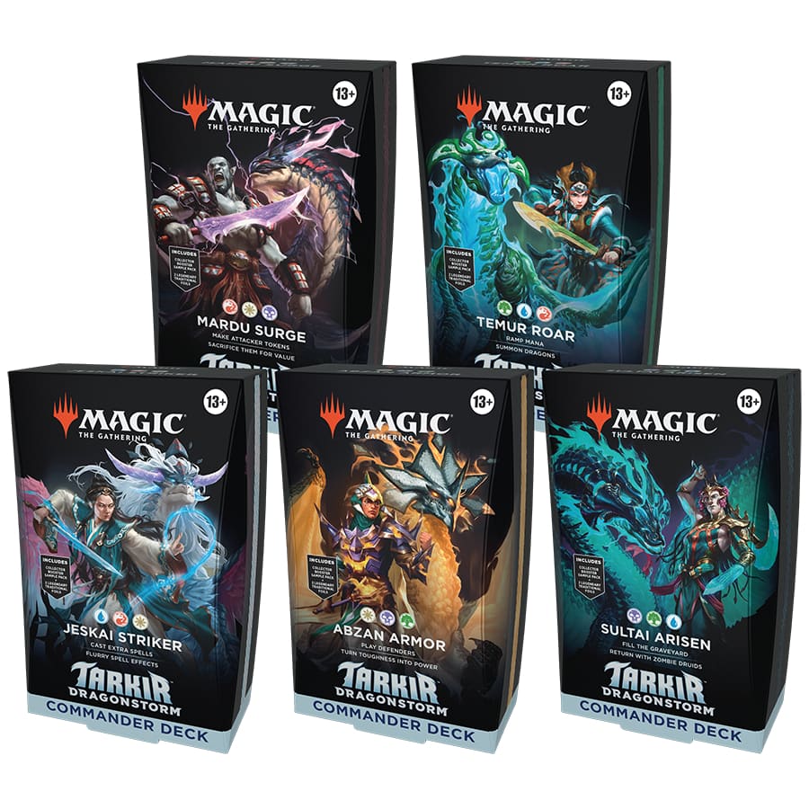 MTG - Tarkir Dragonstorm - Commander Deck (Set Of 5)