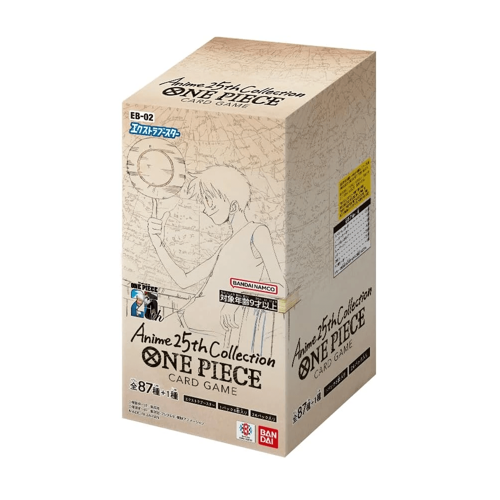 One Piece TCG: Japanese Anime 25th Anniversary Collection Booster Box [EB-02]