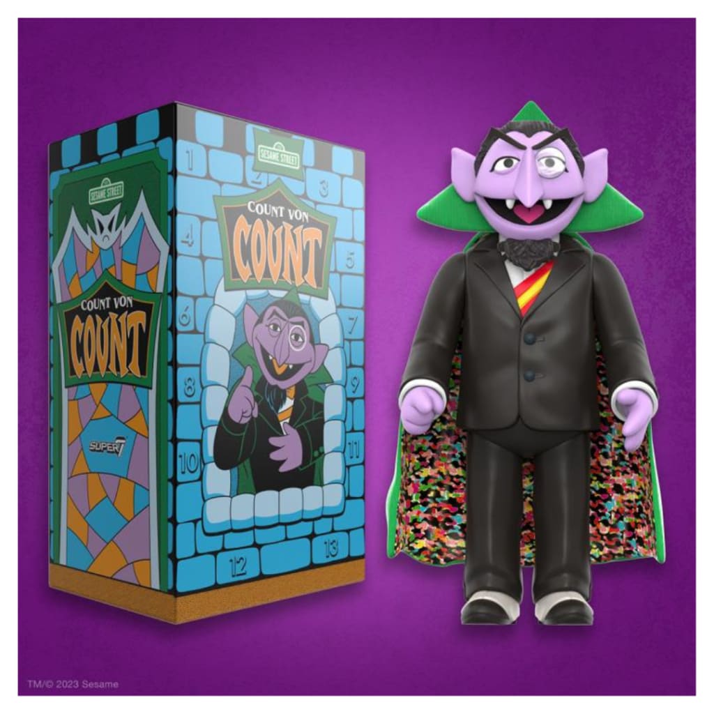 Sesame Street Supersize Count von Count Vinyl Figure